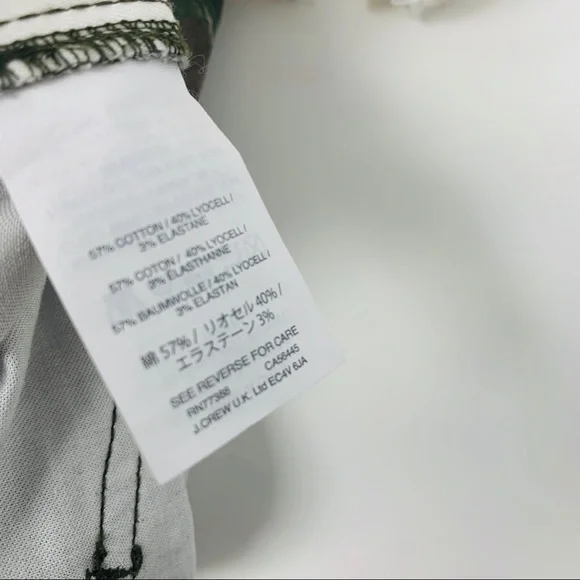 NEW J Crew Skinny Camo Army Fatigue Cargo Pants - Picture 7 of 9